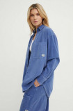 G-Star Raw camasa jeans femei, cu guler clasic, relaxed, D24344-D295