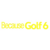 Sticker Auto Volkswagen Golf VI Because
