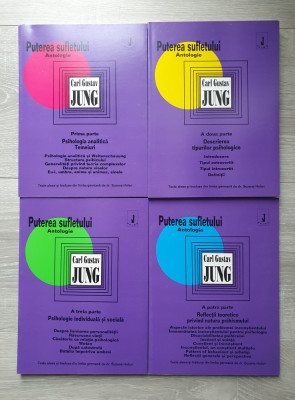 PUTEREA SUFLETULUI ANTOLOGIE - Carl Gustav Jung (4 volume) foto