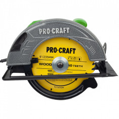 CIRCULAR ELECTRIC DE MANA PROCRAFT KR2830, 2.8 KW, 235 MM, 4500 RPM Autentic HomeTV foto