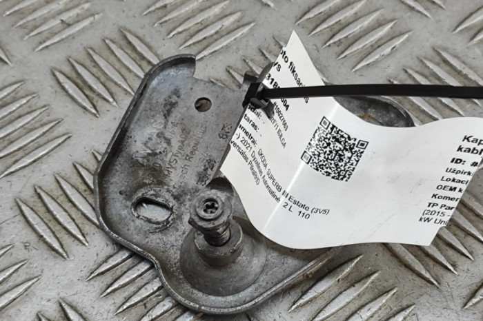 Zăvor de siguranță capota SKODA SUPERB III Estate 3V5 2021 OEM: 3V0823186A | 31890504