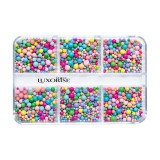 Cumpara ieftin Decoratiune Bubble Nail Art LUXORISE, Rainbow Bubbles