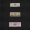 China set 3 cupoane alimentare 0.2+1+20 1982-83