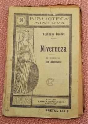 Niverneza. Biblioteca Minerva Nr. 26 - Alphonse Daudet foto