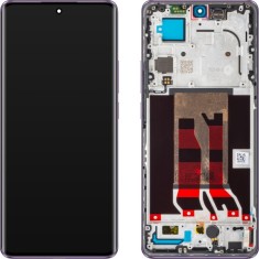 Display cu Touchscreen Oppo Reno10 Pro, cu Rama, Mov (Glossy Purple), Service Pack 621029000058 foto