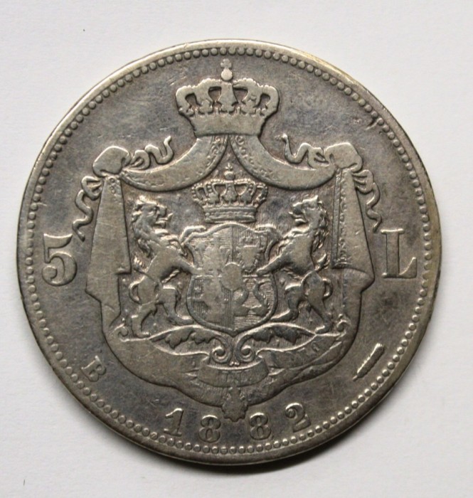 5 LEI 1882 . AN MAI RAR . DETALII BUNE .