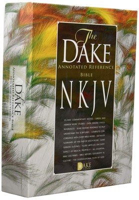 Dake NKJV Black Bonded Leather foto