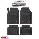 Covorașe Auto TeamCar&reg; Tip Tăviță Compatibile Toyota Corolla E120 (2002&ndash;2007) - Sedan, Cauciuc