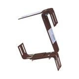 Cumpara ieftin Suport Jardinieră Metalic, 24&times;16.5cm, Maro