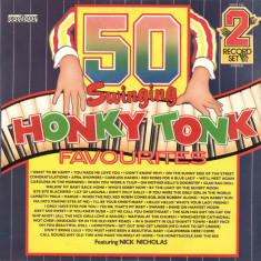 VINIL 2XLP Nick Nicholas ‎– 50 Swinging Honky Tonk Favourites (VG)