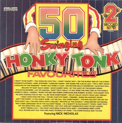 VINIL 2XLP Nick Nicholas &amp;lrm;&amp;ndash; 50 Swinging Honky Tonk Favourites (VG) foto