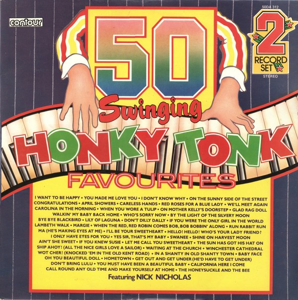 VINIL 2XLP Nick Nicholas &lrm;&ndash; 50 Swinging Honky Tonk Favourites (VG)