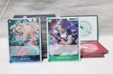 Lot 190 cartonase trading cards One Piece Card Game - limba franceza