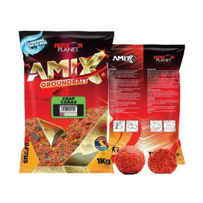 AMIX SENZOR CRAP CARAS (rosu) 1kg foto