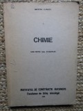 CHIMIE CURS PENTRU UZUL STUDENTILOR - MINODORA FLORESCU