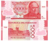 Paraguay 5 000 5000 Guaranies 2022-2023 P-234d Polimer UNC