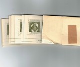 Bundes 1969 - Personalități feminine, lot 100buc colite neuzate