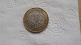 2000 Two pounds Anglia bimetal