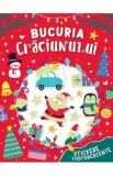 Bucuria Craciunului. Stickere fosforescente