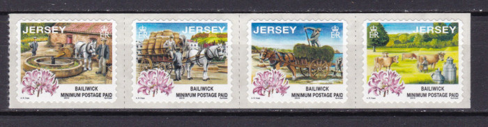 Jersey 2001 fauna domestica MI 855-858 MNH