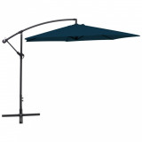 Umbrela de soare suspendata, 3 m, albastru GartenMobel Dekor, vidaXL