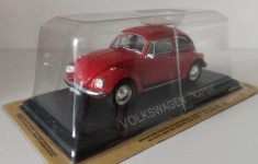 Macheta Volkswagen Kafer 1302 (Beetle, Broscuta) rosu - IXO/ DeAgostini Masini de legenda 1/43 VW
