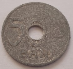 Romania, 50 Bani 1921 Aluminiu