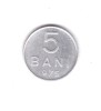 Moneda 5 bani 1975, stare foarte buna, curata, Aluminiu