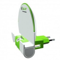 Suport si incarcator Dock&amp;amp;Charge Euro Type C, 100-250 V, micro USB, Baterie inclusa foto