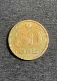 Moneda 50 ore 1992 Danemarca, Europa