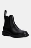 Camper ghete chelsea de piele Dean barbati, culoarea negru, K300492-001