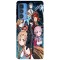 Husa compatibila cu Motorola Moto G22 model Sword Art Online Family, Silicon, TPU, Viceversa