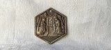 MEDALION SFANTA GRATIILOR Sfanta BEATA VERGINE delle GRAZIE 1900 ITALIA unic