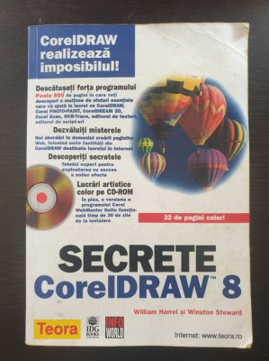 SECRETE CORELDRAW 8 - Harrel, Steward foto