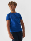 Tricou cu imprimeu pentru băieți - cobalt, 4F Sportswear