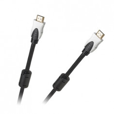 Cablu HDMI tata - HDMI tata, cu filtru antiparaziti, HQ, 1,5m - 401712 foto