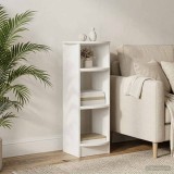 vidaXL Dulap lateral Alb Lucios 40 x 40 x 100 cm Lemn prelucrat 899847