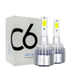 Cumpara ieftin Set 2 LED-Uri Auto Techstar&reg; C6, 880, 36w, 3800 Lumeni, 6500K, AUTO, 12-24 Volti, COB