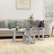 vidaXL Mese suprapuse, 3 buc., gri beton, lemn compozit 808607