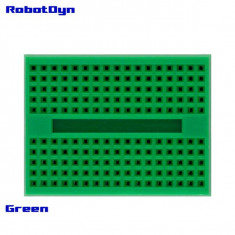 Mini-breadboard 17x10 verde foto