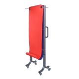 Suport Vertical Saltele Aerobic Fitness Sportmann FitLine, Fier, Roti Transport, Frana, 68x50x208 cm