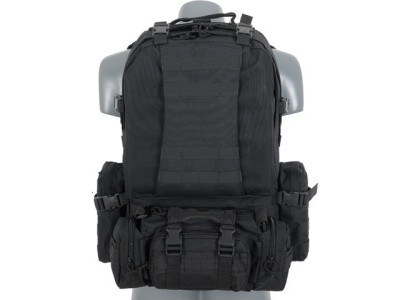 Rucsac asalt 3 zile 36L 8FIELDS Negru foto