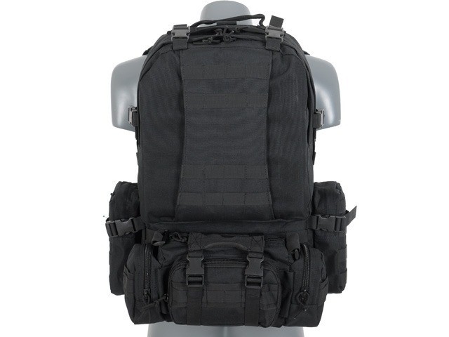 Rucsac asalt 3 zile 36L 8FIELDS Negru