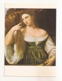 FA102 -Carte Postala- CEHIA - Tizian, Portrait of a young lady at her toilet, necirculata