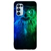 Husa compatibila cu Oppo Find X3 Lite model Night stalker, Silicon, TPU, Viceversa, Transparent, Carcasa