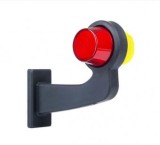 Lampa Gabarit Dreapta Horpol LD2626 cu Brat Neon 18 LED 12-24V, Omologare E9, IP68, Camion Tractor Platforma Auto