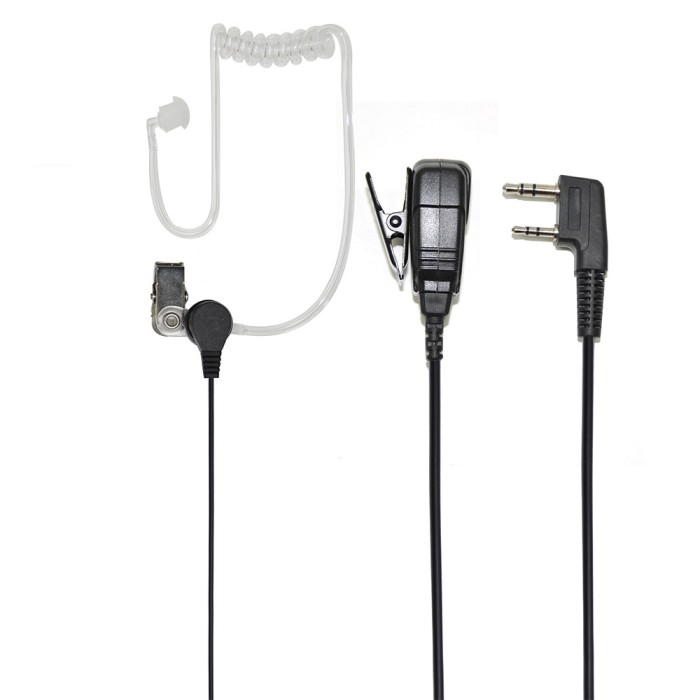 Resigilat : Casca cu tub acustic transparent si microfon PNI HS81L cu 2 pini tip P
