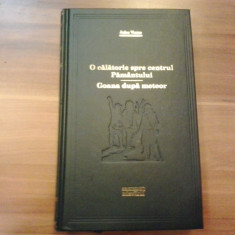 O CALATORIE SPRE CENTRUL PAMANTULUI ; GOANA DUPA METEOR - JULES VERNE - Editura Adevarul, 2009