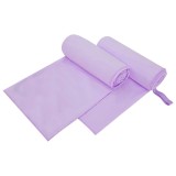 vidaXL Prosoape Sport 2 pcs Violet 200 x 100 cm Poliester și poliamidă 42011486