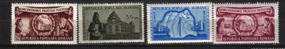 SEMICENTENARUL PALATULUI POSTELOR 1953 LP.351 MNH foto